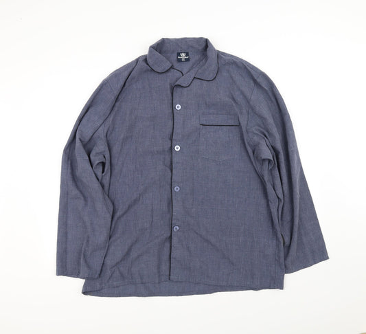 Cargo Bay Mens Grey    Button-Up Size XL