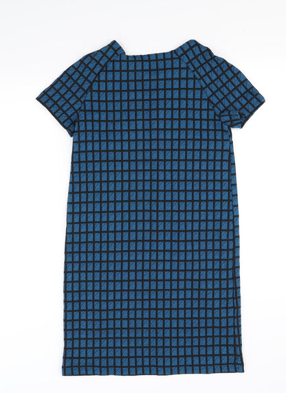 Preloved pre worn Womens Blue   Fit & Flare  Size 6 - Back