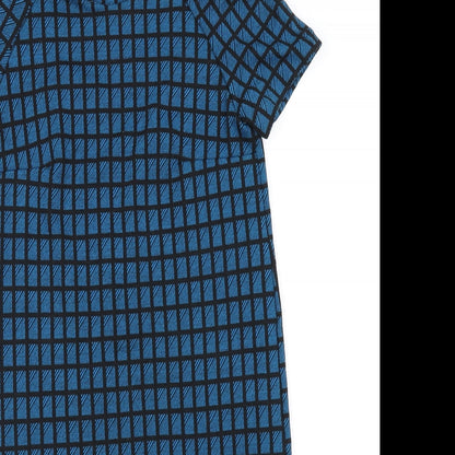 Preloved pre worn Womens Blue   Fit & Flare  Size 6 - Detail