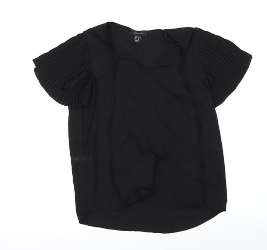 Atmosphere Womens Black   Basic Blouse Size 12