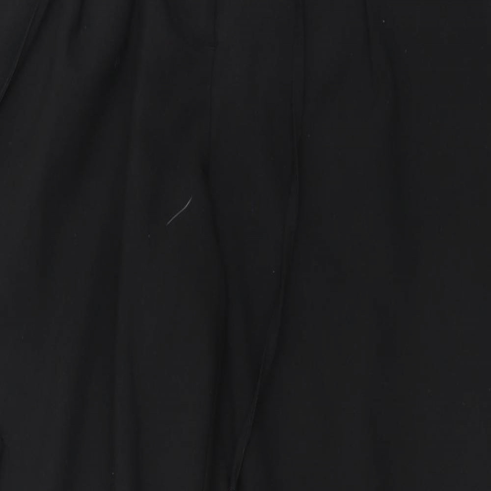 NEXT Womens Black   Trousers  Size 12 L22 in