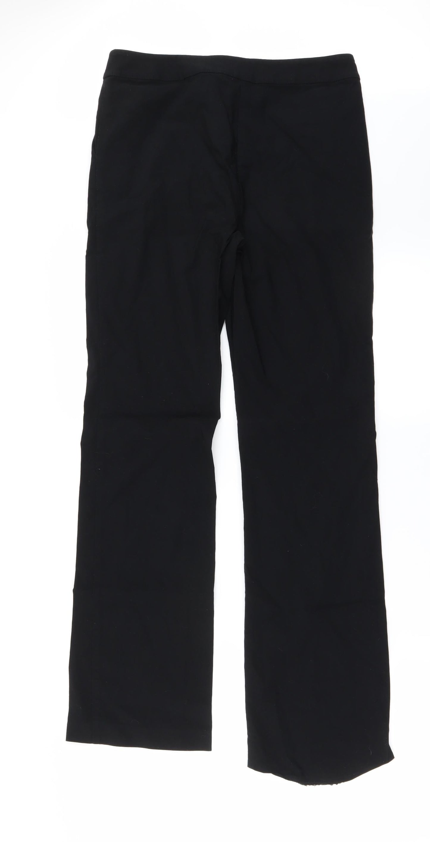 Papaya Womens Black   Trousers  Size 10 L27 in