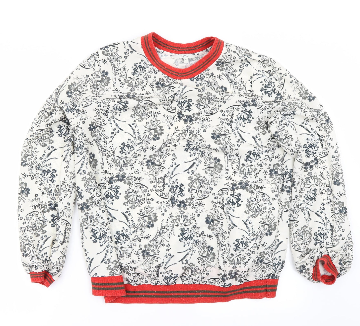 NEXT Womens White   Pullover Jumper Size 12