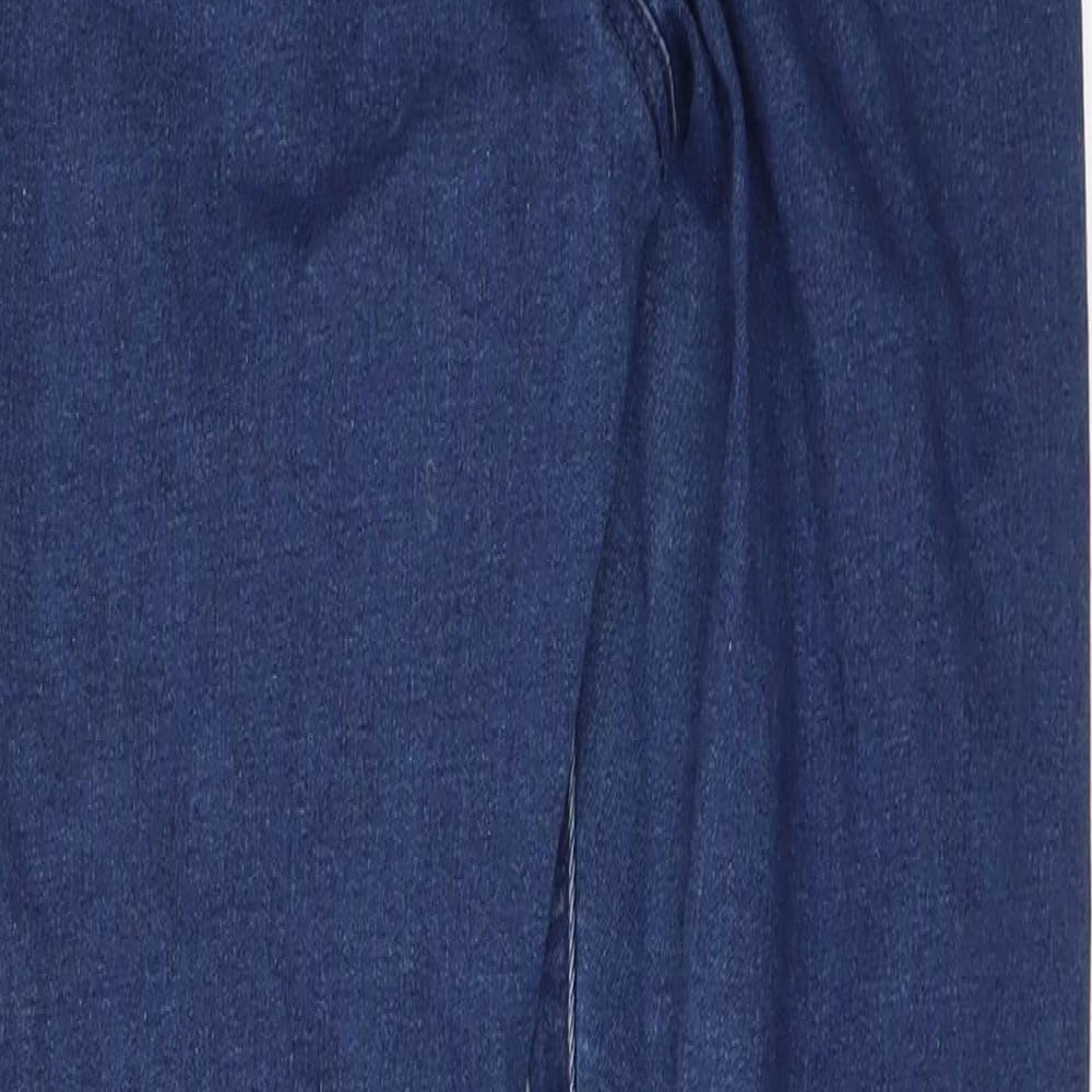 Denim & Co. Womens Blue  Denim Skinny Jeans Size 10 L28 in