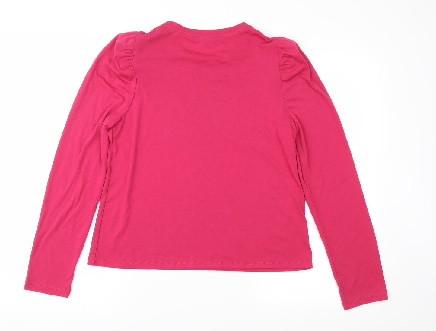 NEXT Womens Pink  Jersey Basic Blouse Size 12
