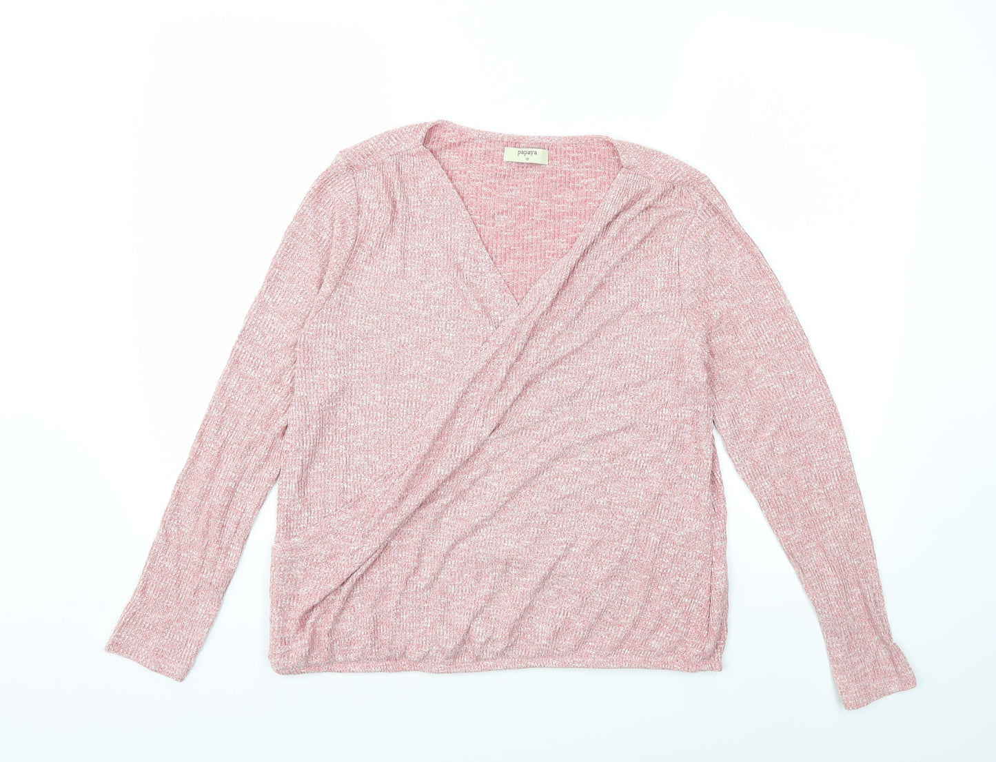 Papaya Womens Red   Pullover Jumper Size 12