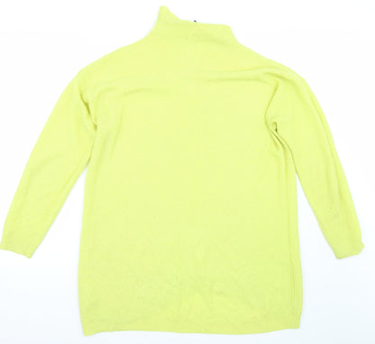 Back view of Tu women’s gold jumper, size UK 14