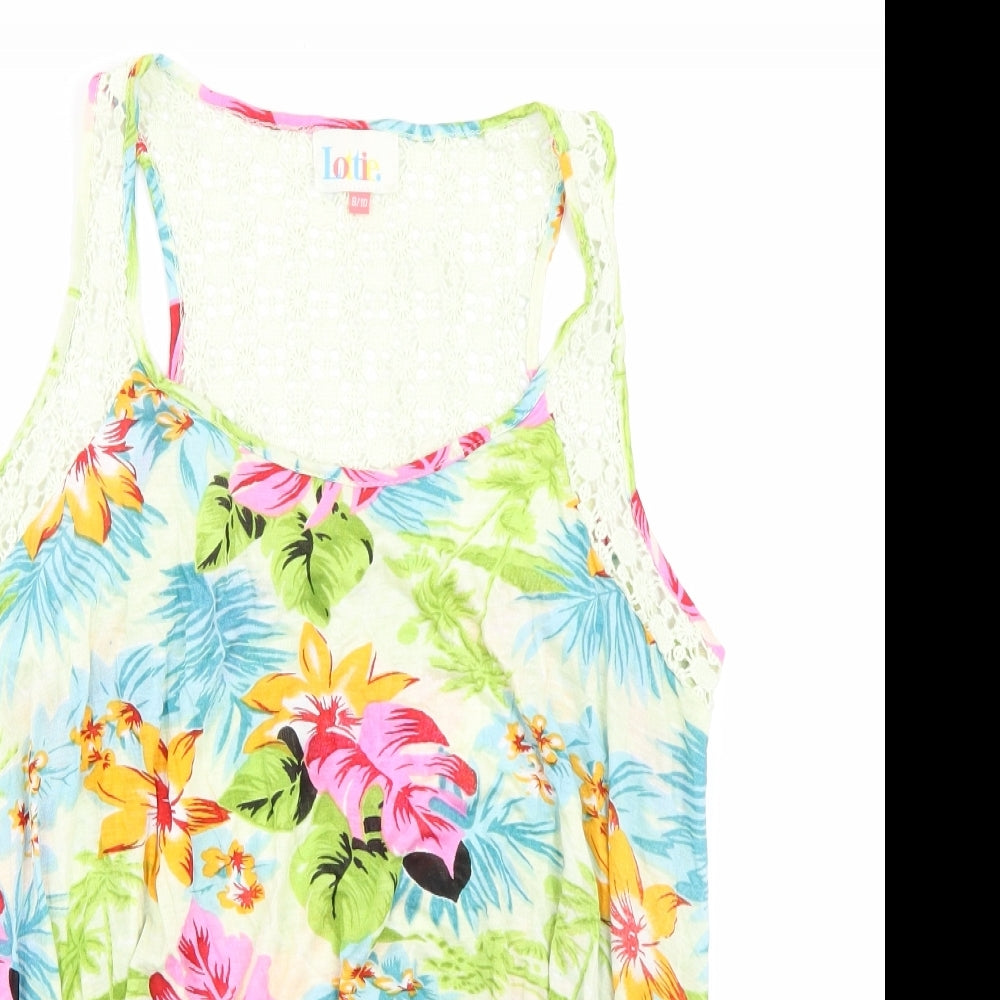 Lottie Womens Blue   Basic Tank Size 8