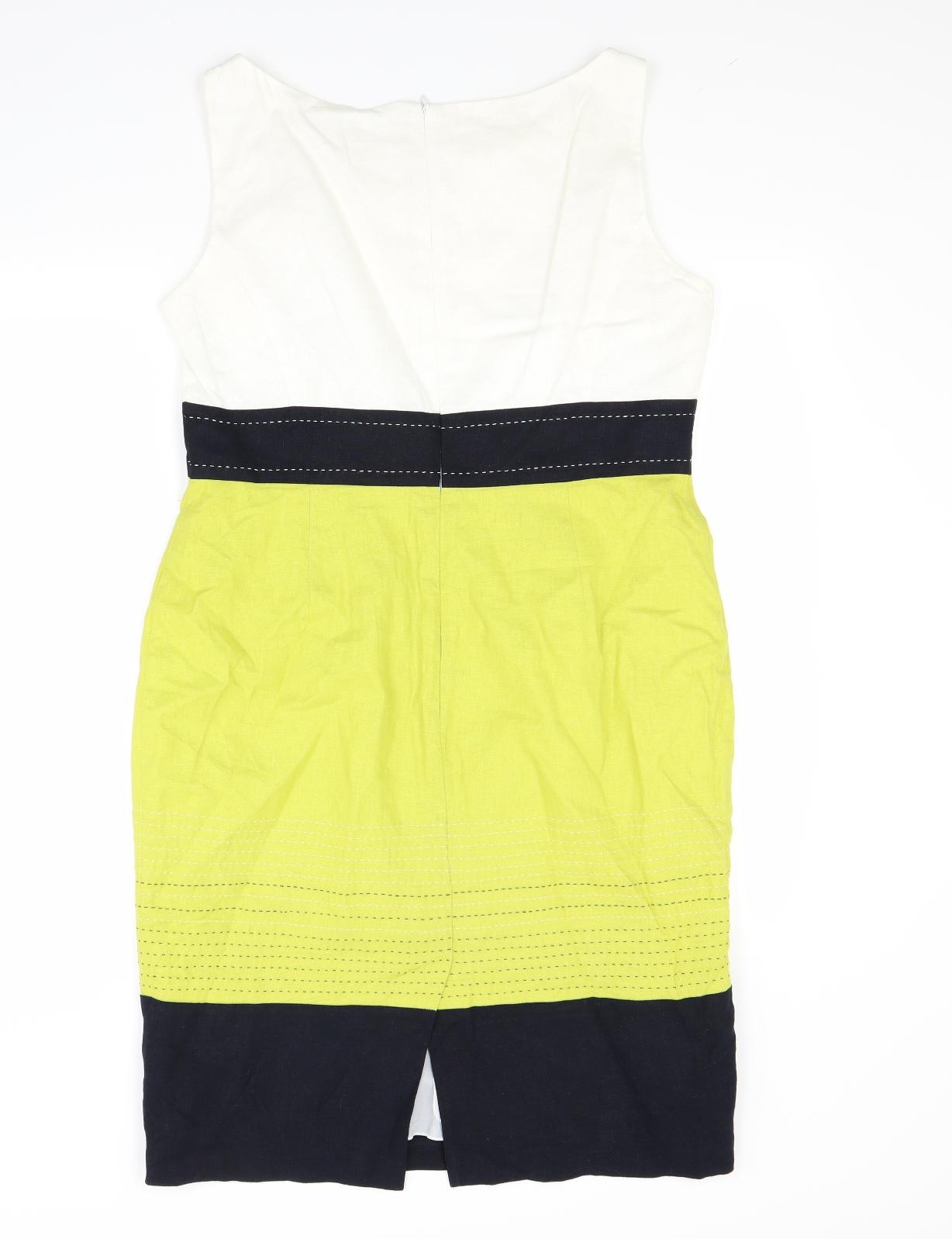 Marks and Spencer Womens Multicoloured   A-Line  Size 14