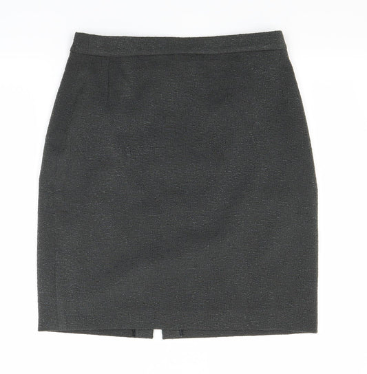 Preworn Womens Green   A-Line Skirt Size 12