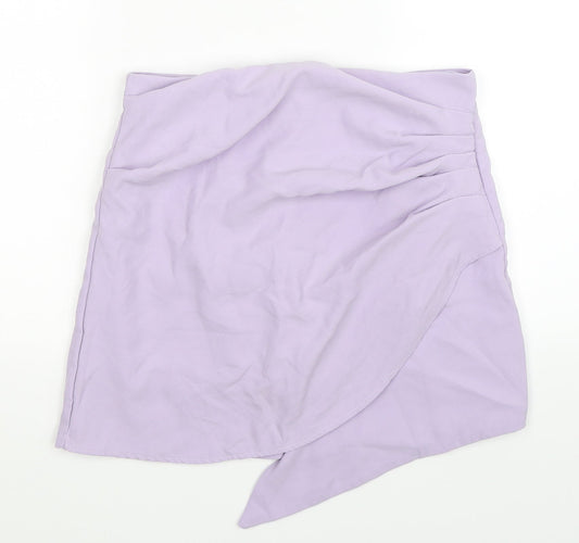 Bei Sen Womens Purple   A-Line Skirt Size 28 in
