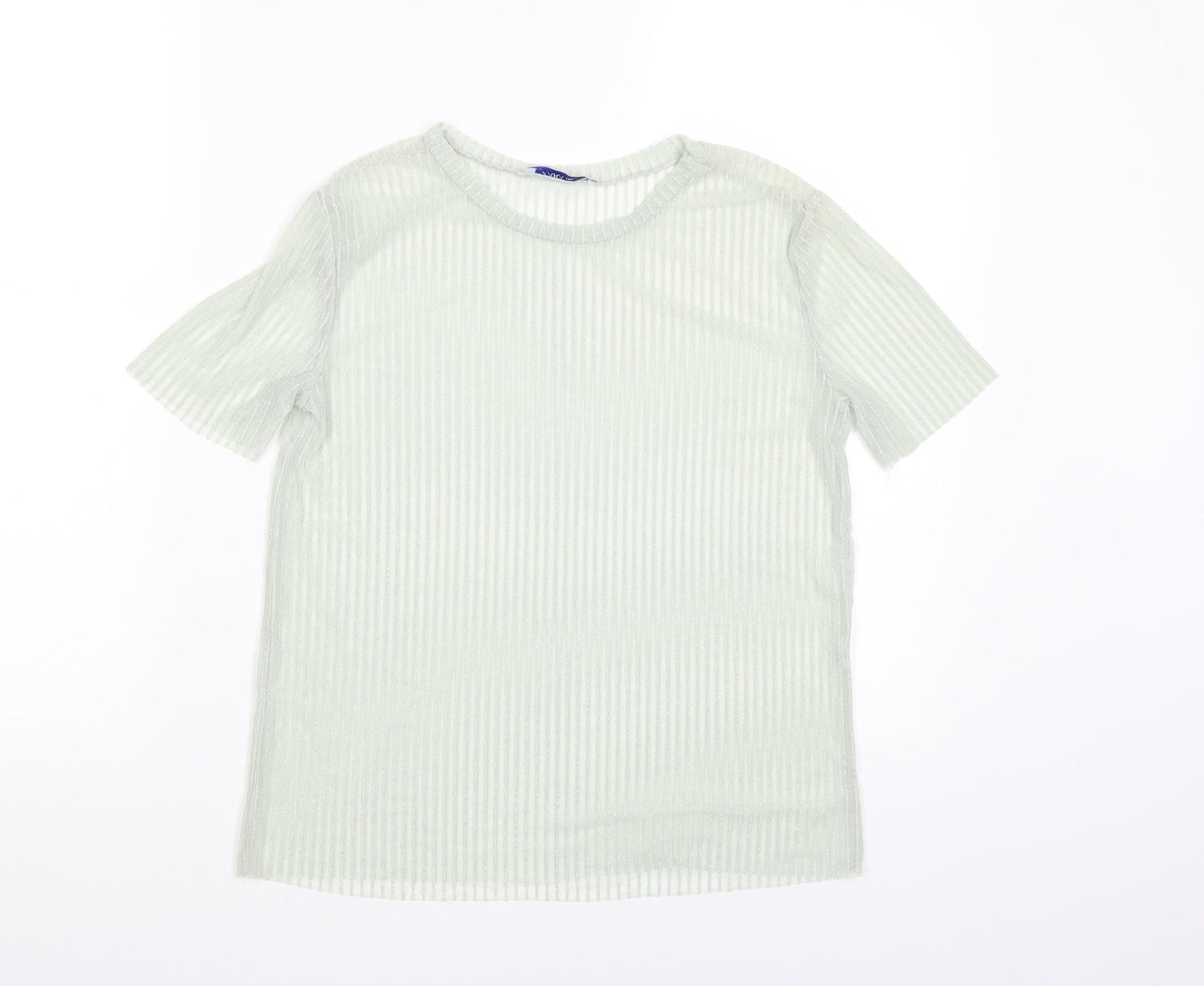 Zara Womens Green   Basic T-Shirt Size S