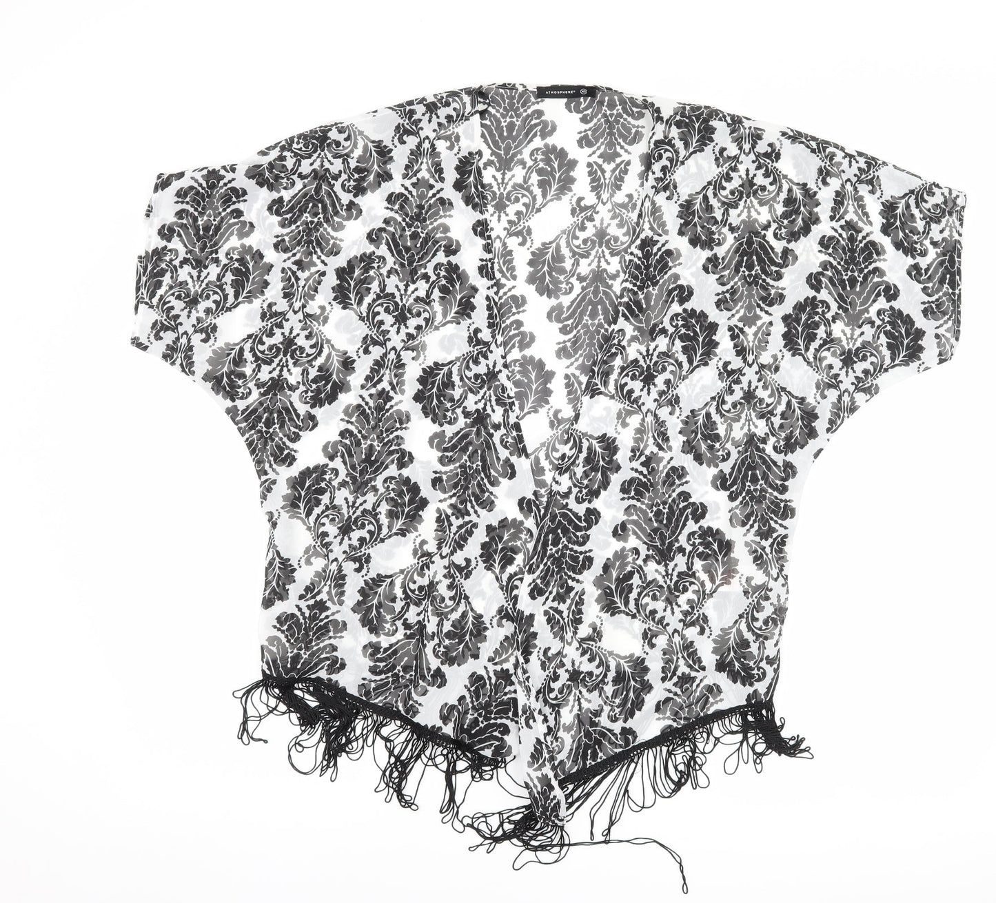 Atmosphere Womens Black Floral  Jacket  Size XS
