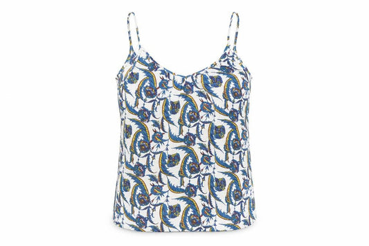 H&M Womens Blue Floral  Camisole Tank Size S