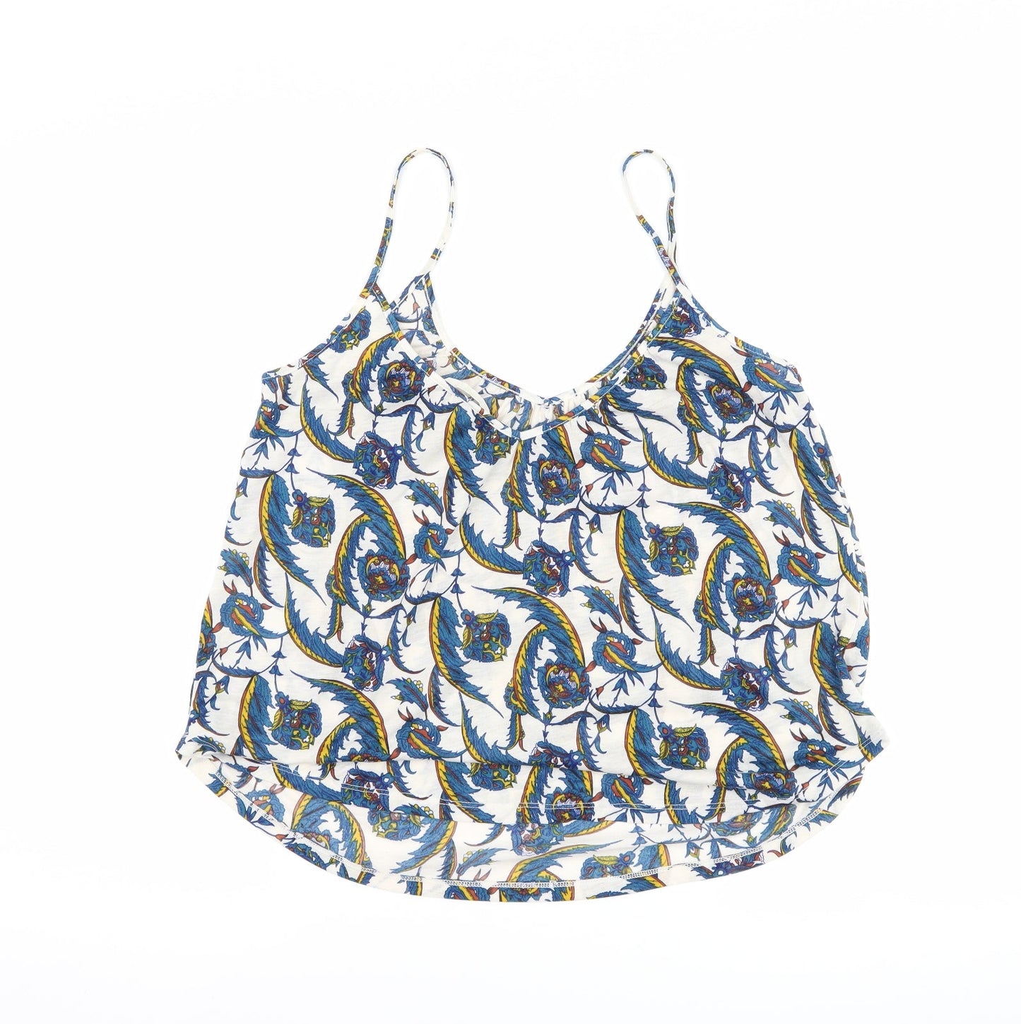 H&M Womens Blue Floral  Camisole Tank Size S