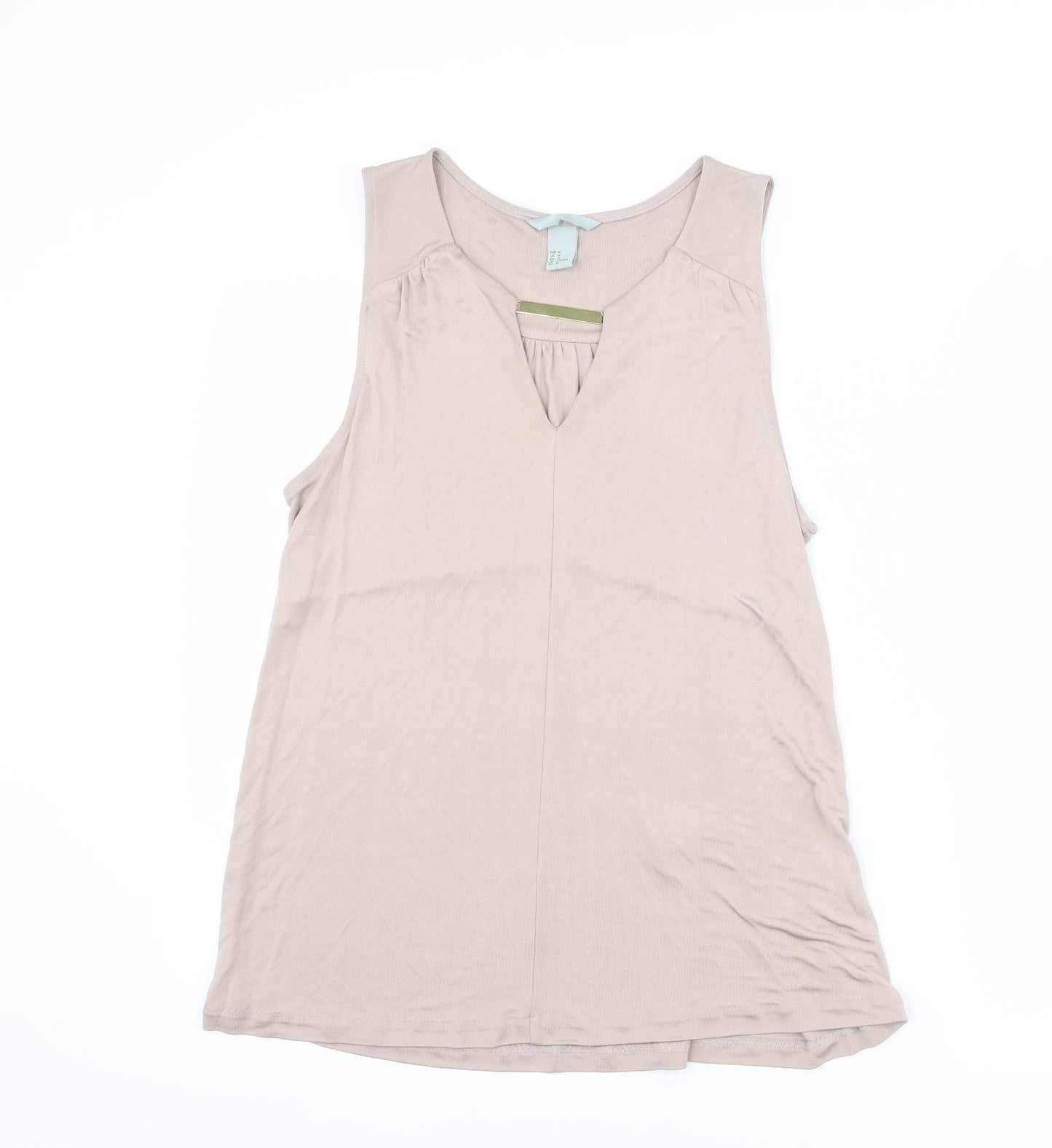 H&Mp Womens Pink   Basic Tank Size M