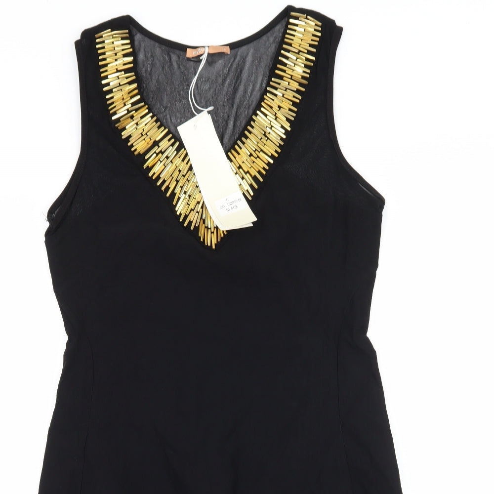 MYSE Womens Black   Bodycon  Size L