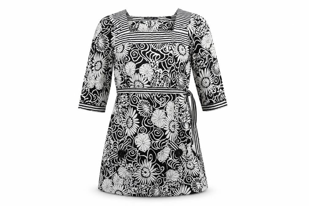 Atmosphere Womens Black Floral  Shift  Size 8