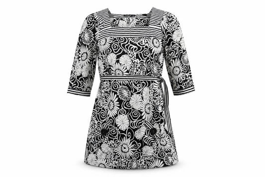 Atmosphere Womens Black Floral  Shift  Size 8