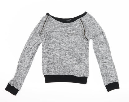 Additional front view of Select women’s grey jumper, size S