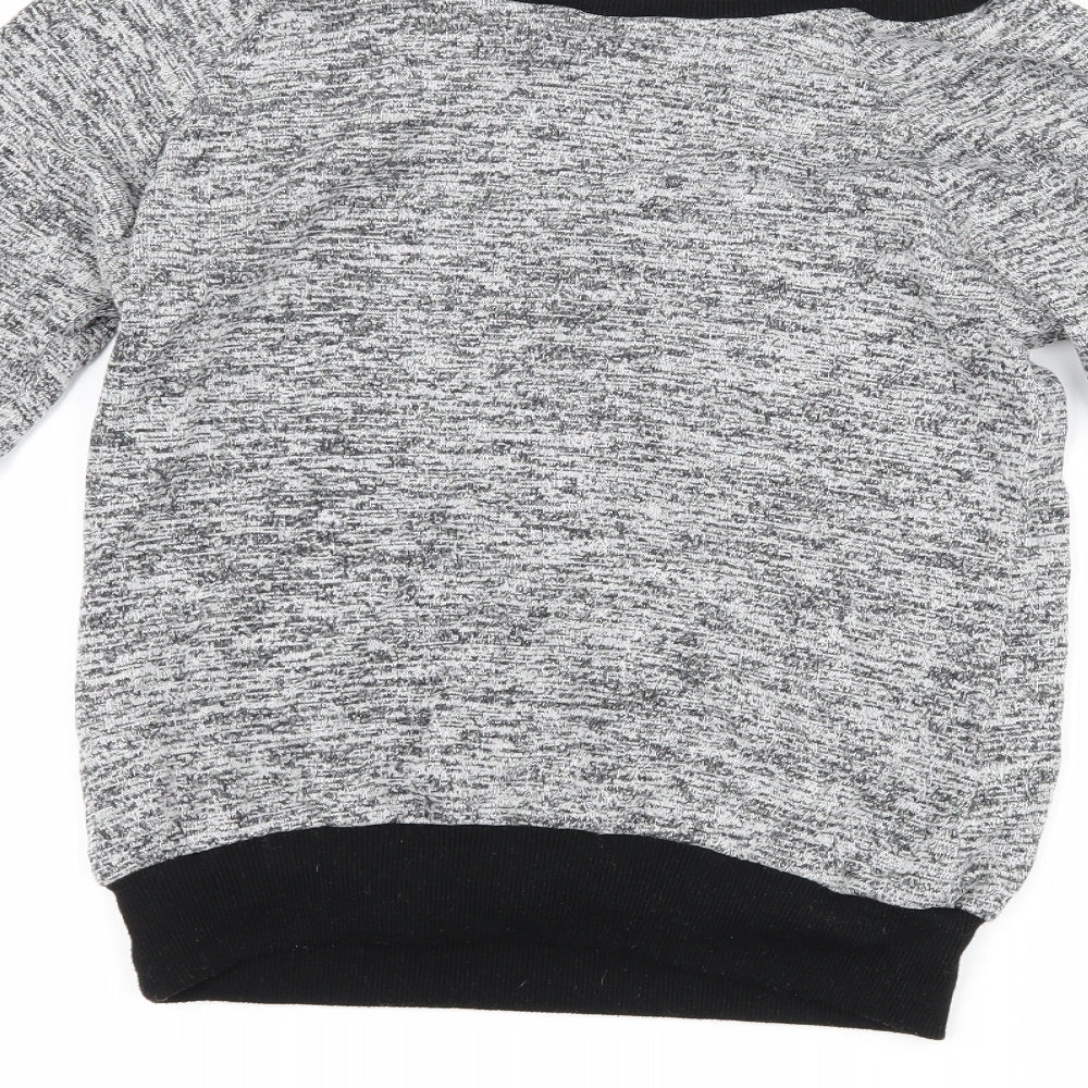 Select Womens Grey   Pullover Jumper Size S