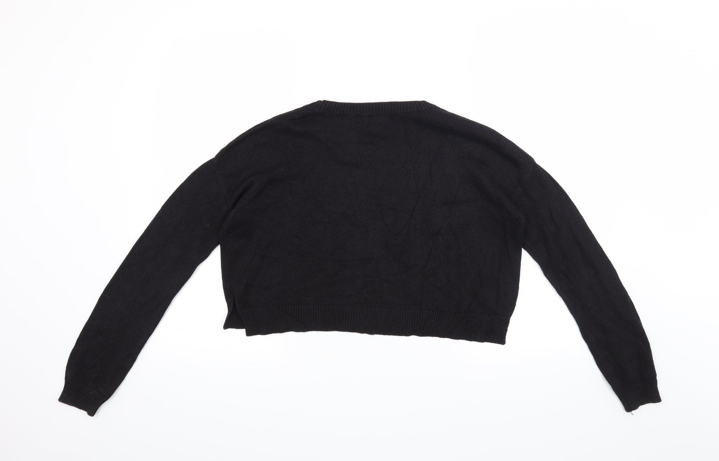 FOREVER 21 Womens Black   Pullover Jumper Size M