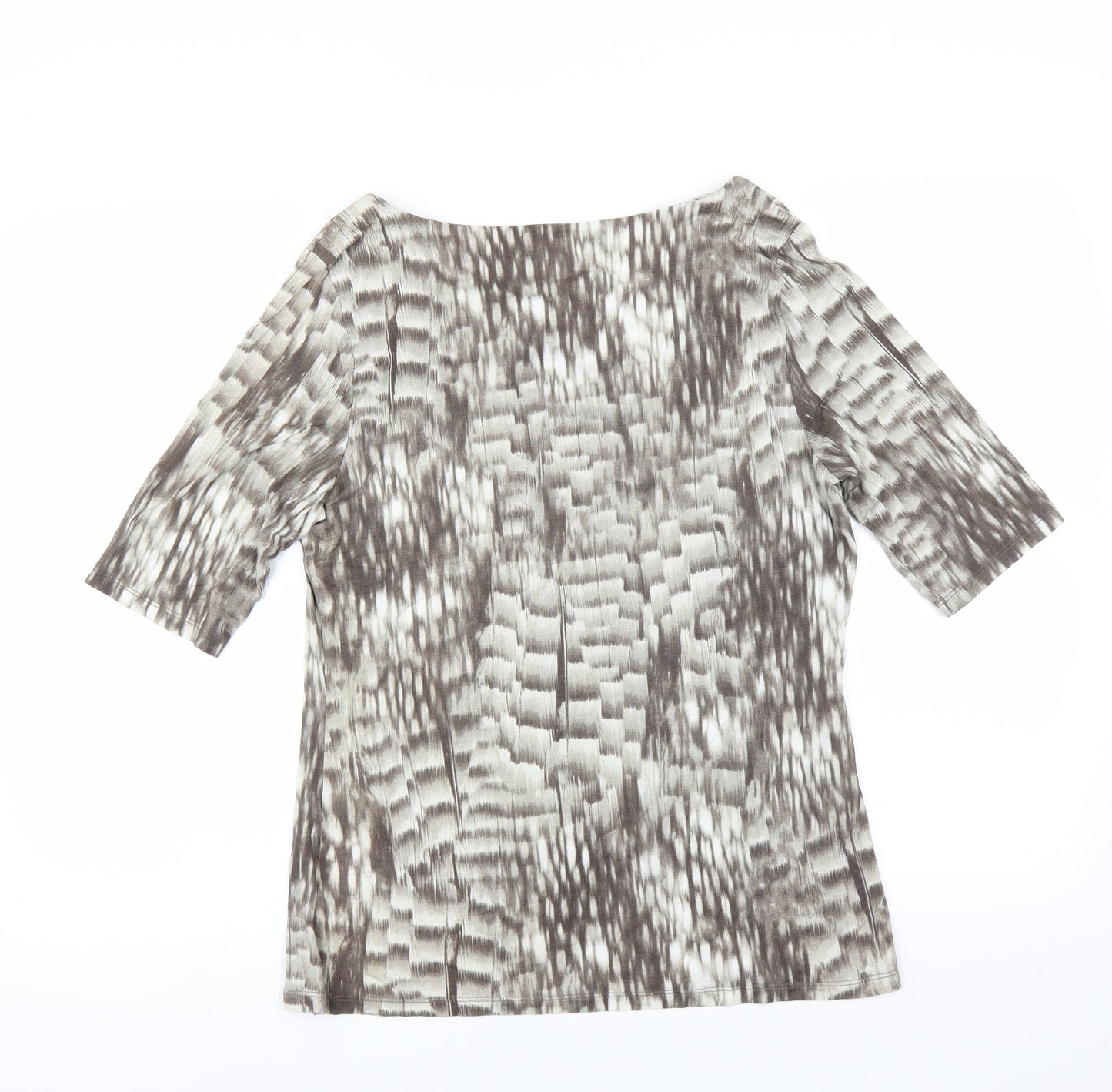 Soon Womens Grey   Basic Blouse Size 14