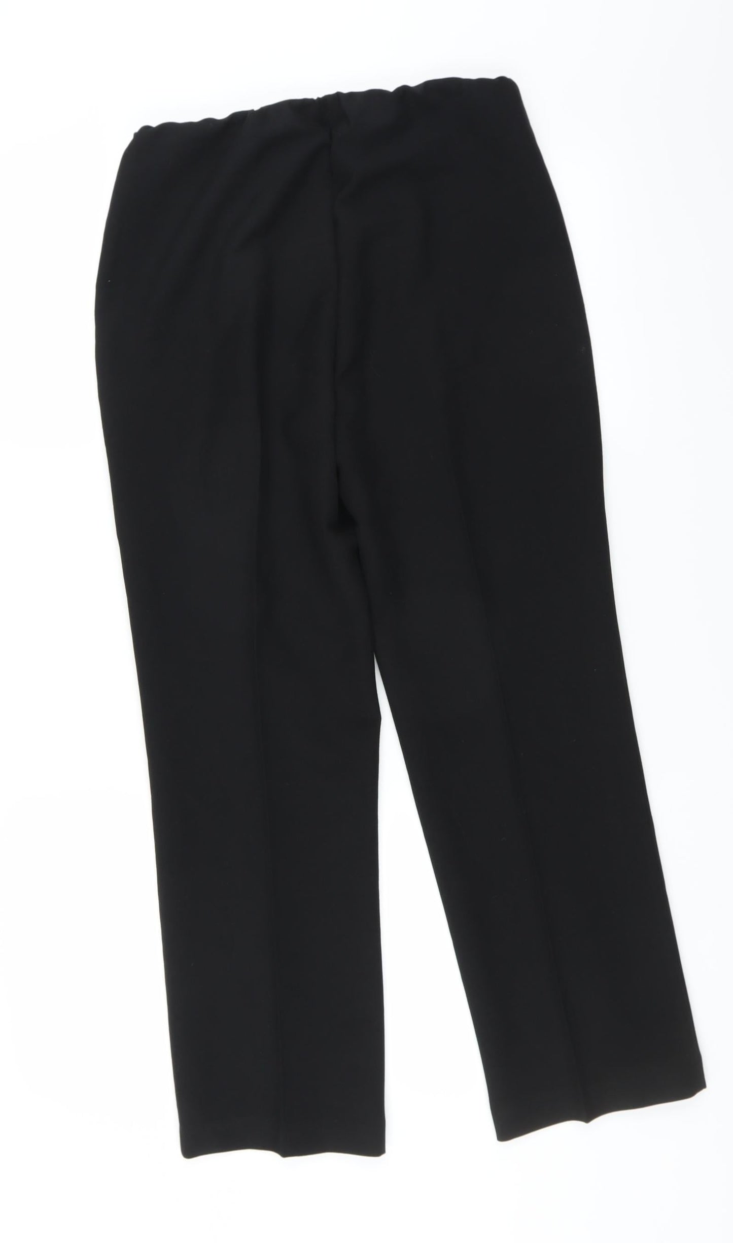 Preworn Womens Black   Trousers  Size 10 L27 in
