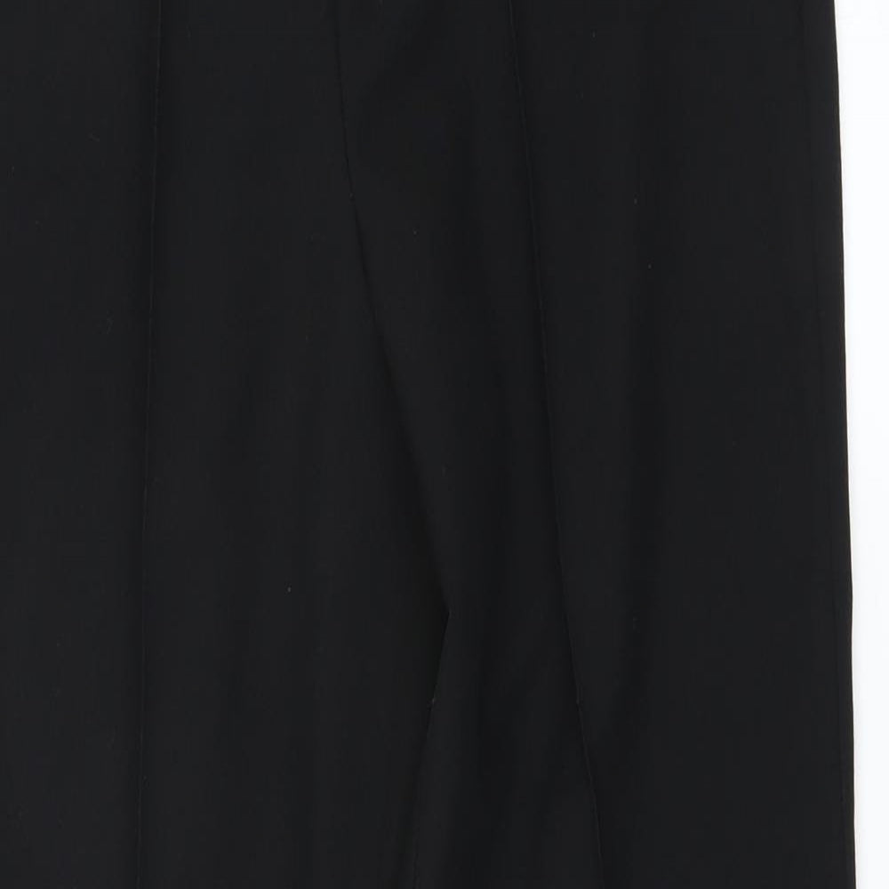 Preworn Womens Black   Trousers  Size 10 L27 in