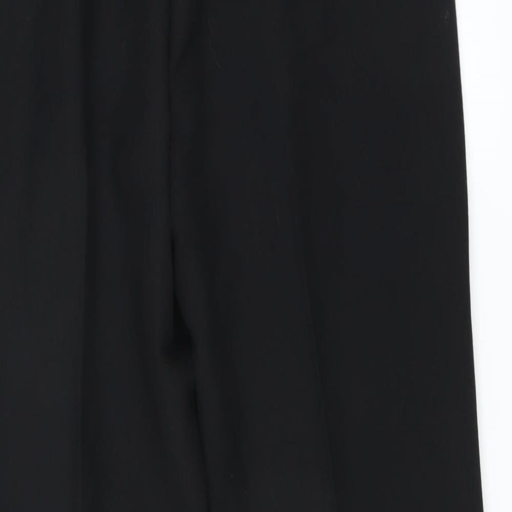 Preworn Womens Black   Trousers  Size 10 L27 in