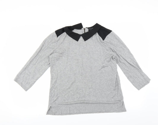 Matalan Womens Grey   Pullover Jumper Size 12
