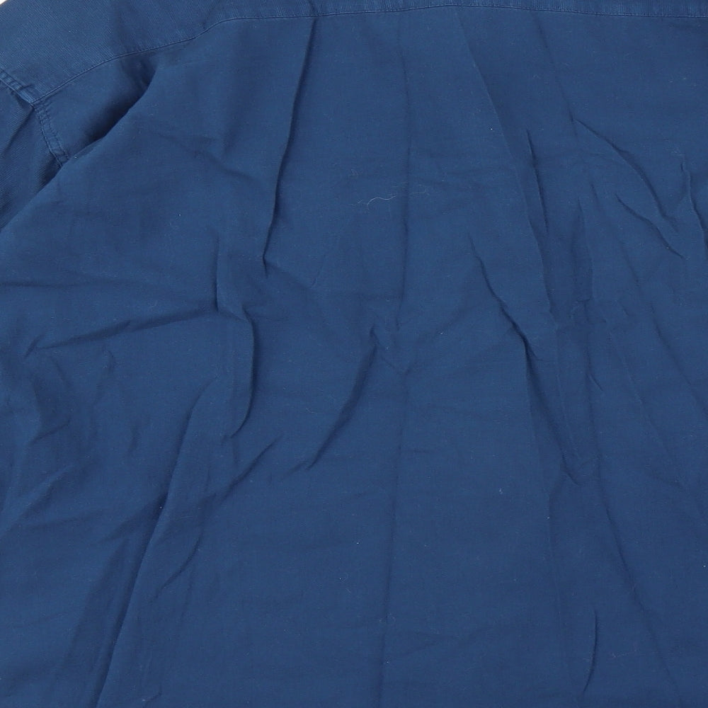 Classic Collection Mens Blue    Button-Up