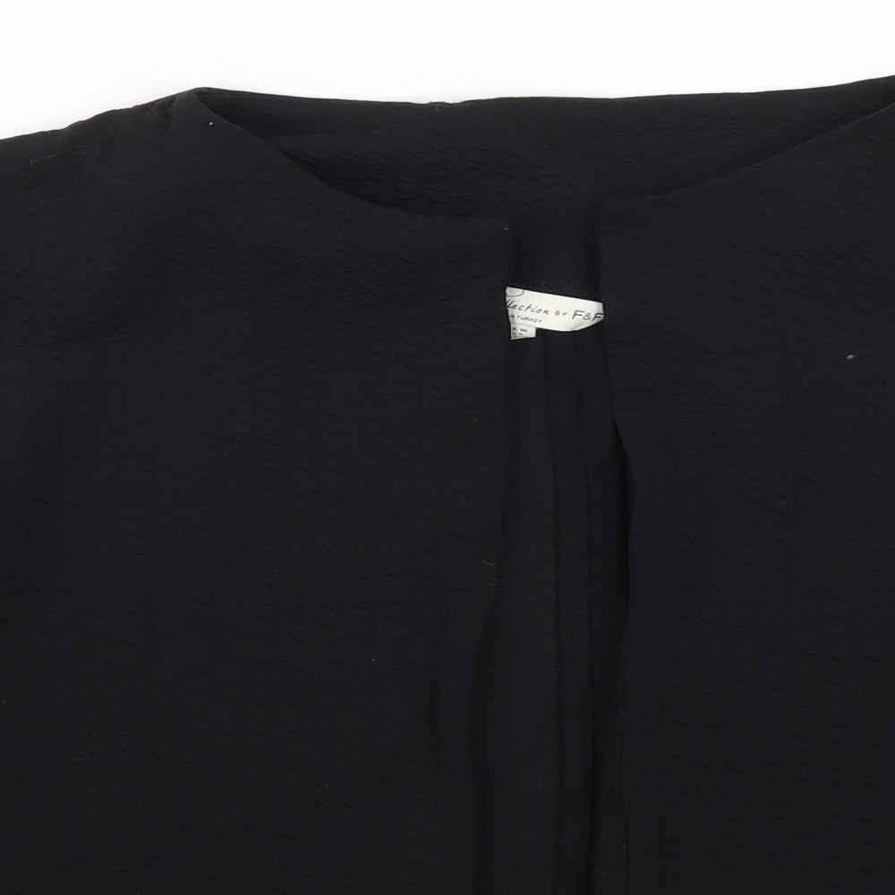 F&F Womens Black   Jacket  Size 10