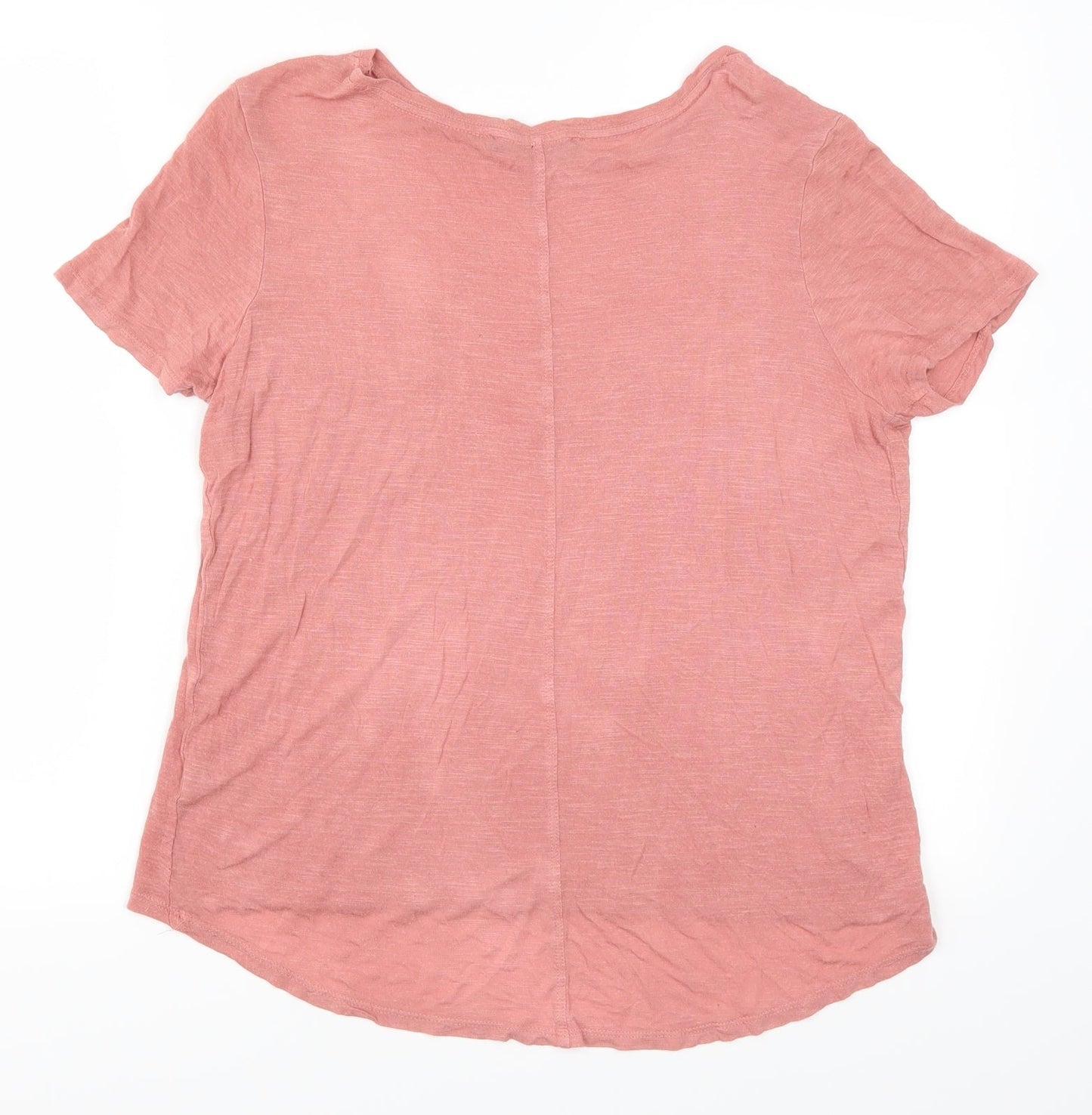 Select Womens Pink   Basic T-Shirt Size 12