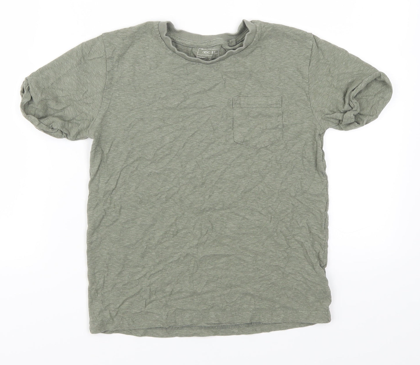 NEXT Boys Green   Basic T-Shirt Size 8 Years
