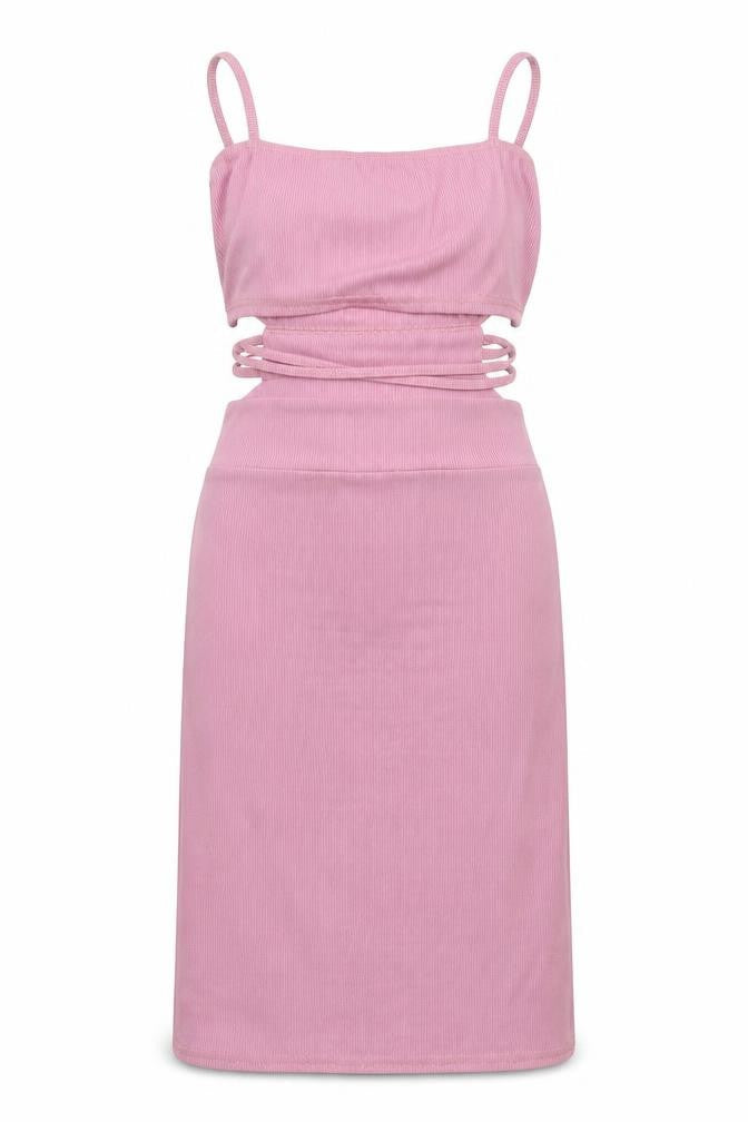 PRETTYLITTLETHING Womens Pink   Bodycon  Size 12