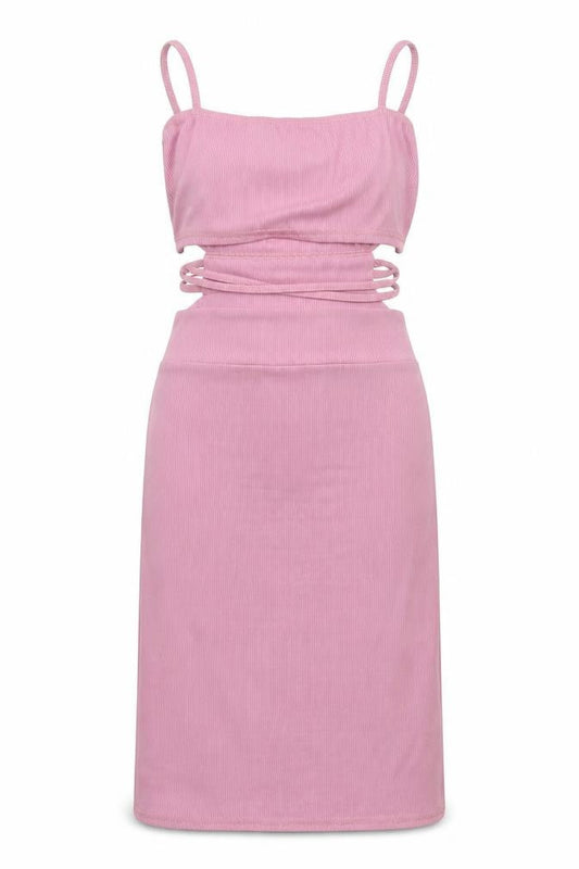 PRETTYLITTLETHING Womens Pink   Bodycon  Size 12