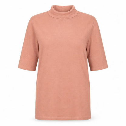 Front view of F&F women’s brown knit jumper, size UK 14