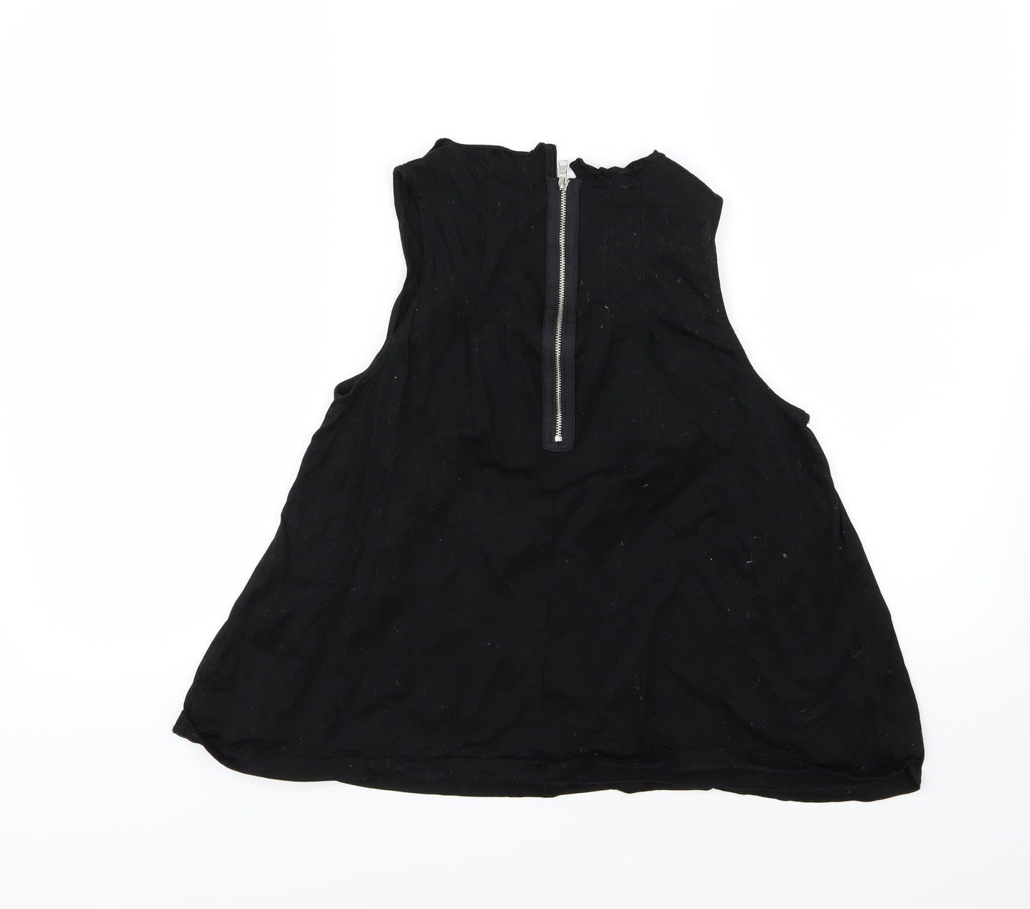 Gap Womens Black  Woven Basic Tank Size M