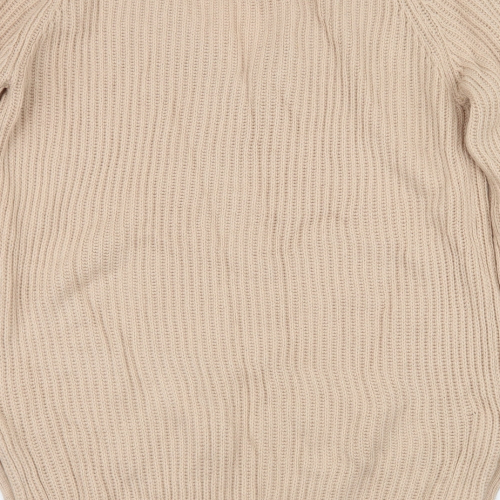 Society 8 Womens Pink  Knit Pullover Jumper Size 10
