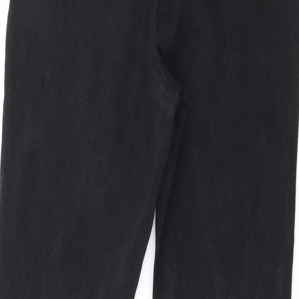 Preworn Womens Black  Denim Jegging Jeans Size 30 in L26 in
