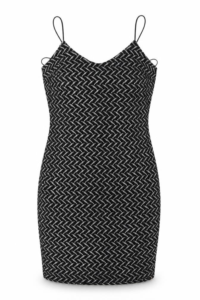 River Island Womens Black Geometric  Mini  Size 10