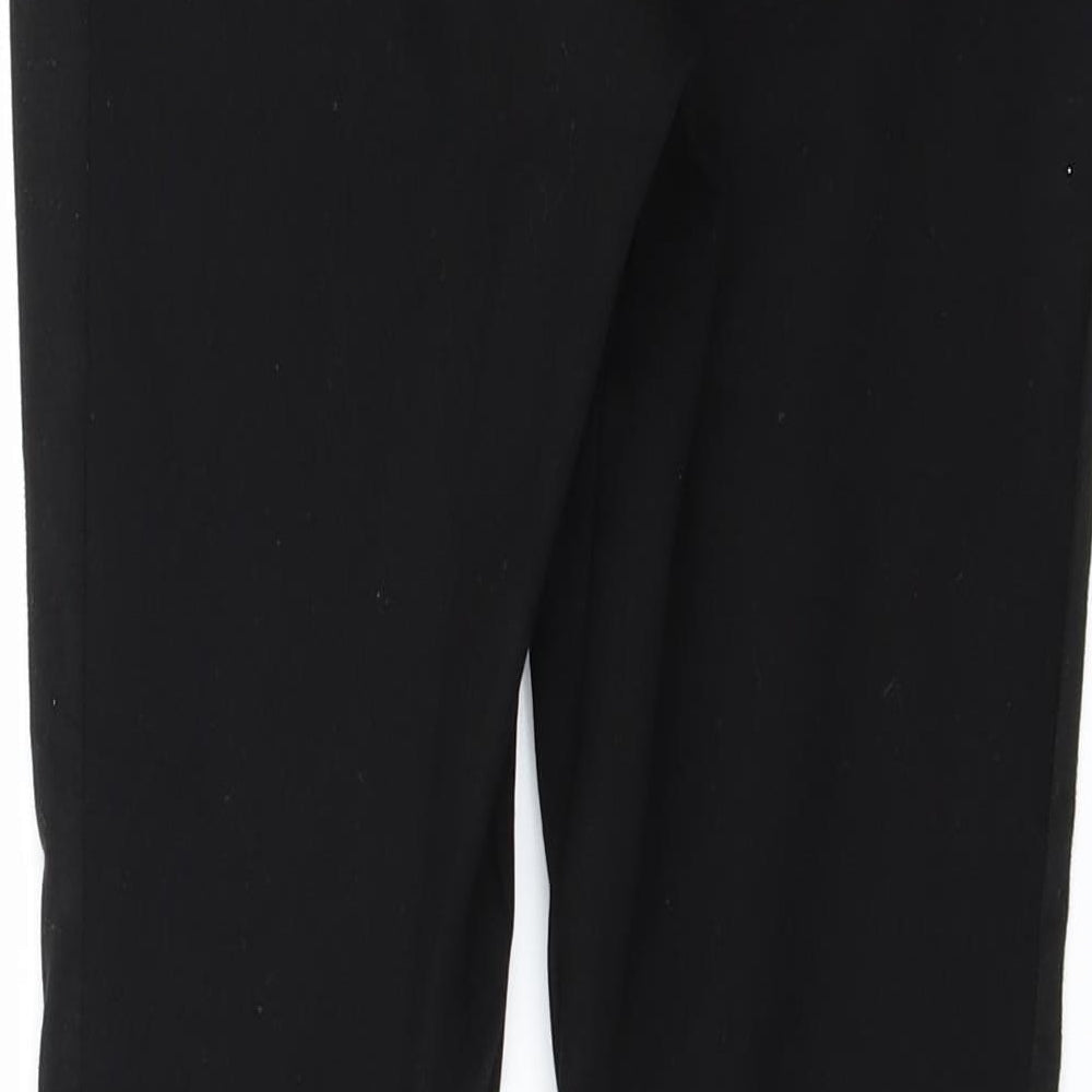 Topshop Womens Black   Trousers  Size 10 L25 in