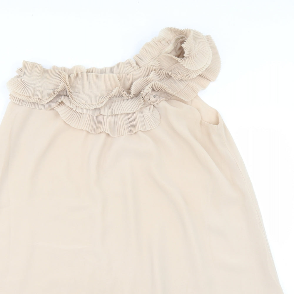 H&M Womens Beige   A-Line  Size 6