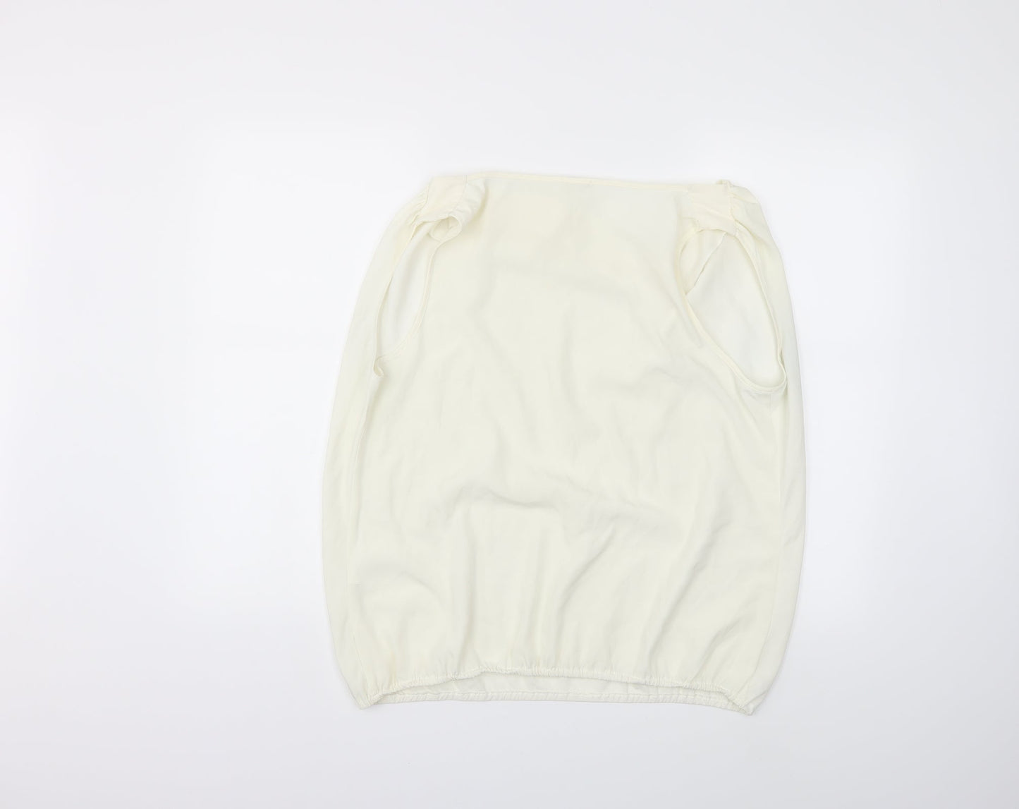 River Island Womens Ivory   Basic Blouse Size 16