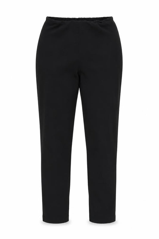 PRETTYLITTLETHING Womens Black   Trousers  Size 10 L27 in