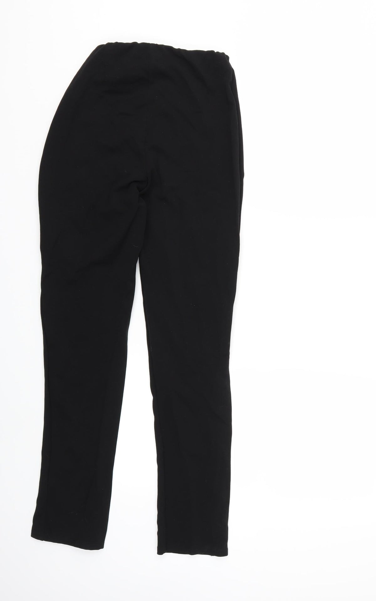 PRETTYLITTLETHING Womens Black   Trousers  Size 10 L27 in