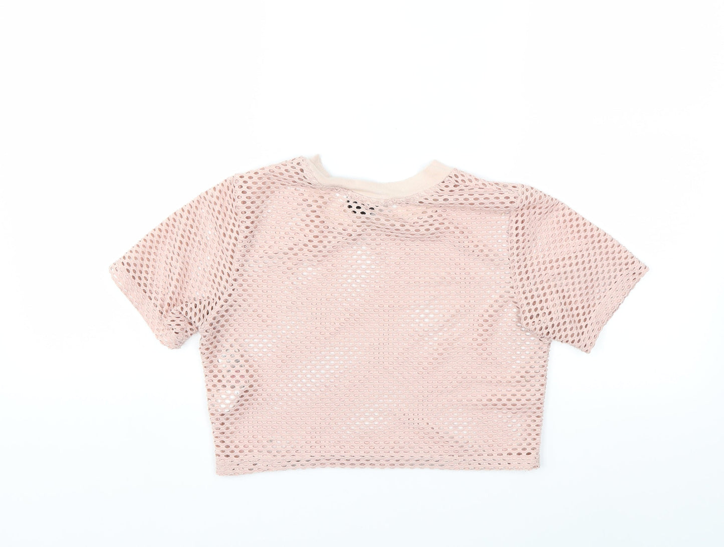 Topshop Womens Pink   Basic T-Shirt Size 8