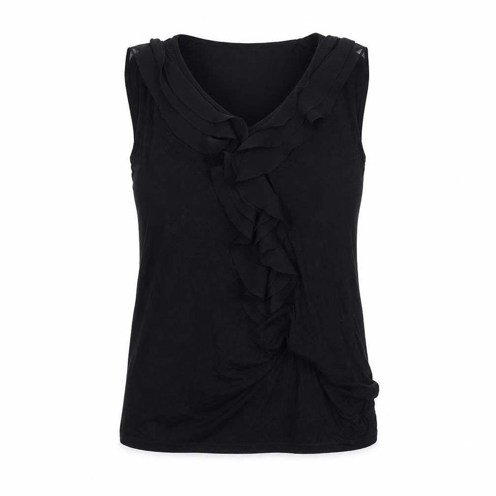 H&M Womens Black   Basic Blouse Size M