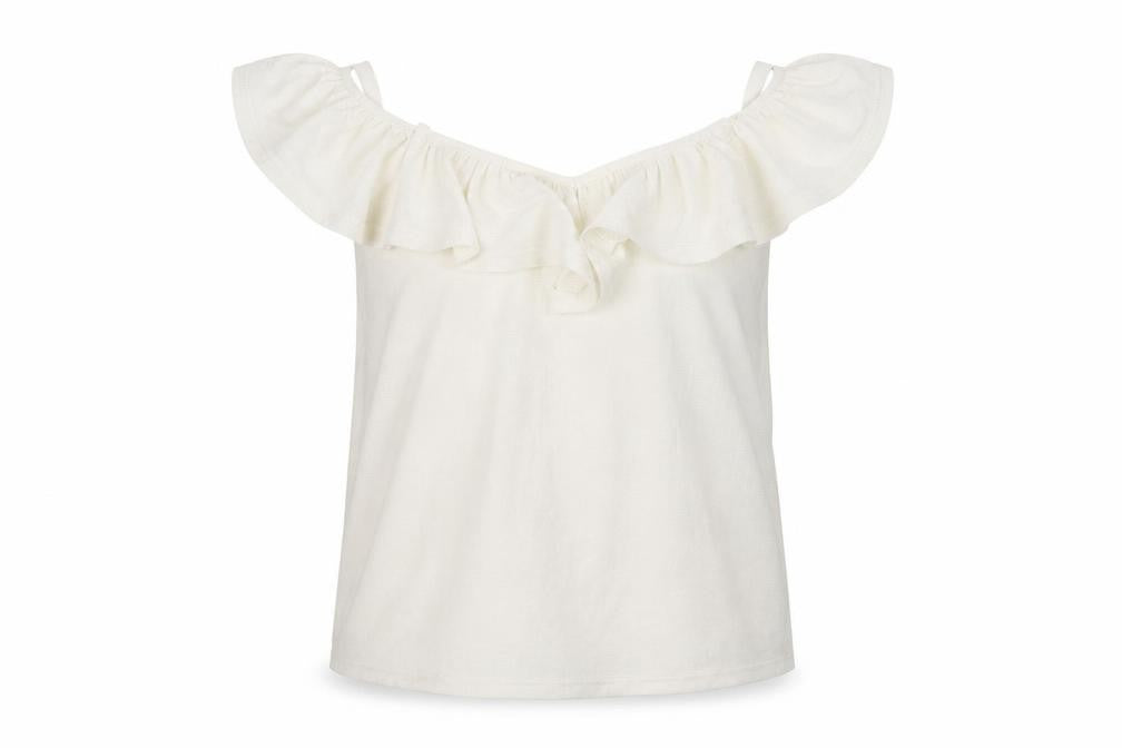 Atmosphere Womens White   Basic Blouse Size 8